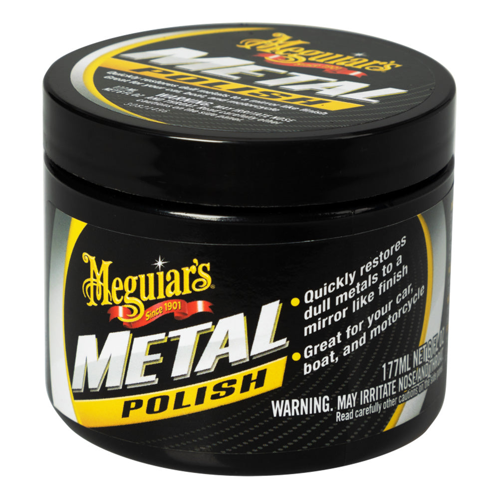 Meguiar's Metal Polish - 6oz — marine cleaning