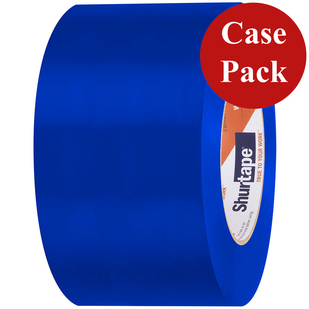 Shurtape UV-Resistant Marine Heat Shrink Tape - 72MM x 55M Roll - Straight Edge Blue *Case of 16 Rolls* — marine adhesives/sealants/tapes