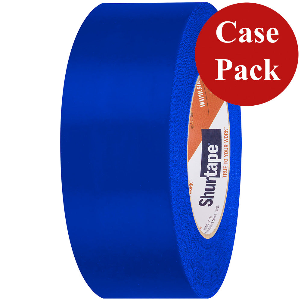 Shurtape UV-Resistant Marine Heat Shrink Tape - 48MM x 55M Roll - Serrated Edge Blue *Case of 24 Rolls* — marine adhesives/sealants/tapes