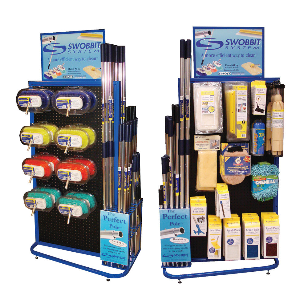 Swobbit Island Merchandiser — marine cleaning