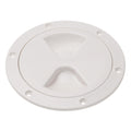 Barton Marine Screw Inspection Cover - 6" (103mm) - White — marine hardware