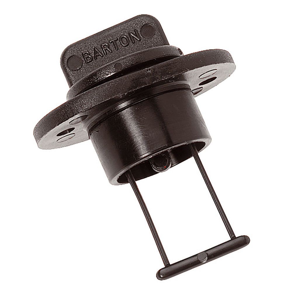 Barton Marine Transom Bung & Socket Set - Black — marine hardware