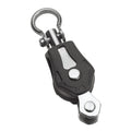 Barton Marine Size 0 20mm Plain Bearing Pulley Block Single Swivel & Becket — marine blocks