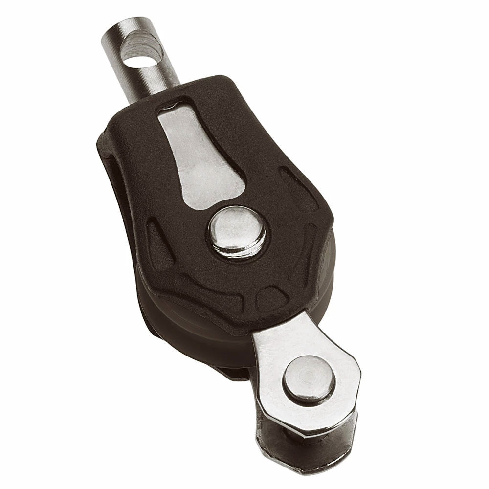 Barton Marine Size 0 20mm Plain Bearing Pulley Block Single Swivel & Becket — marine blocks