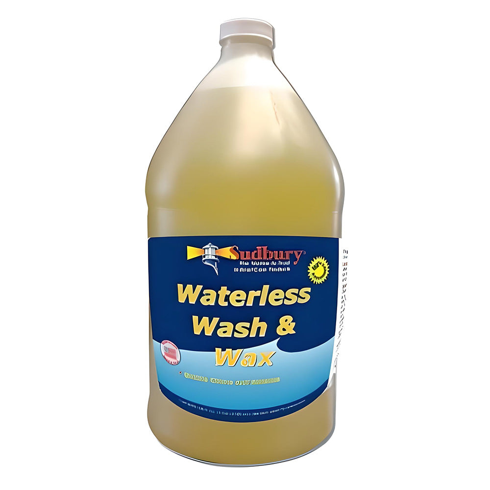 Sudbury Waterless Wash & Wax - Gallon — marine cleaning