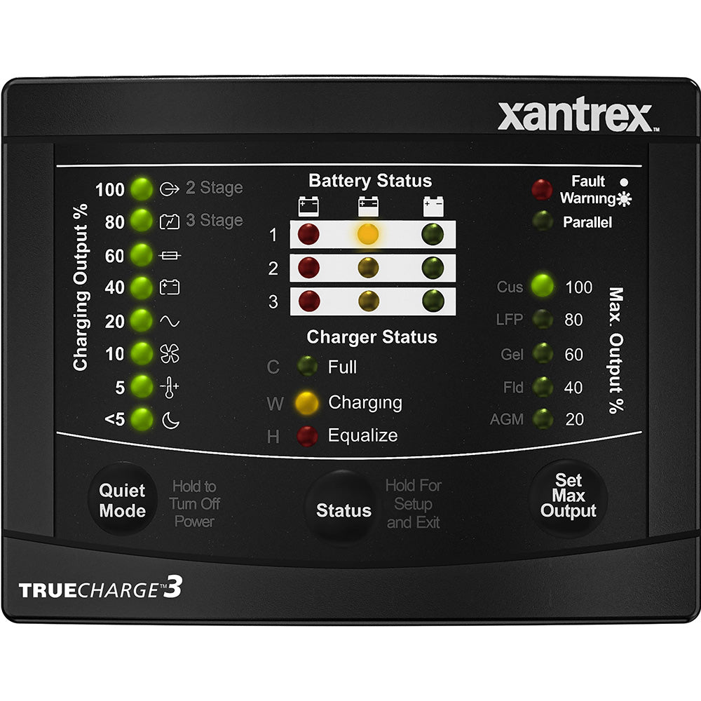Xantrex TRUEcharge3 Remote Panel — marine meters & monitoring