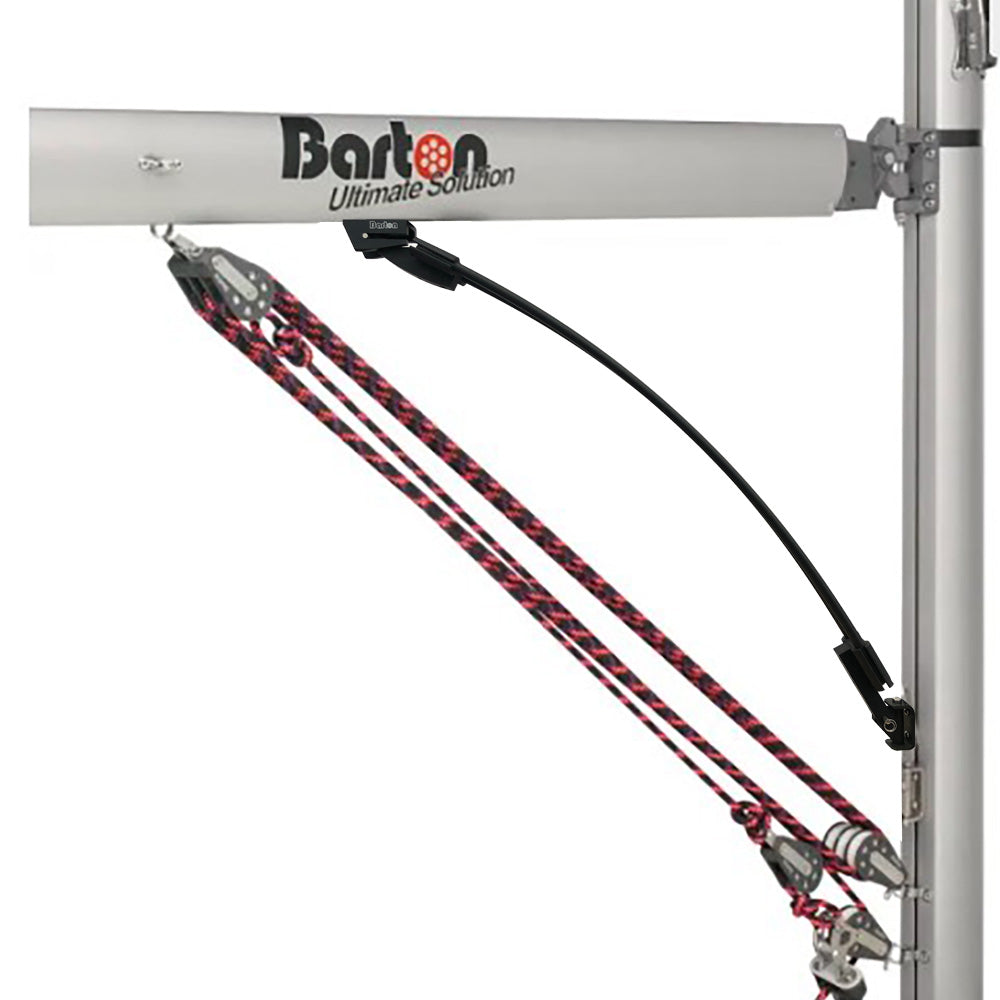 Barton Marine Barton Boomstrut - Black f/Boats Up To 20' — marine rigging