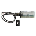 TALOS Remote Housing Lightning Detection System w/20' Cable - Black Rectangular Indicator w/Translucent Housing — marine lightning detectors