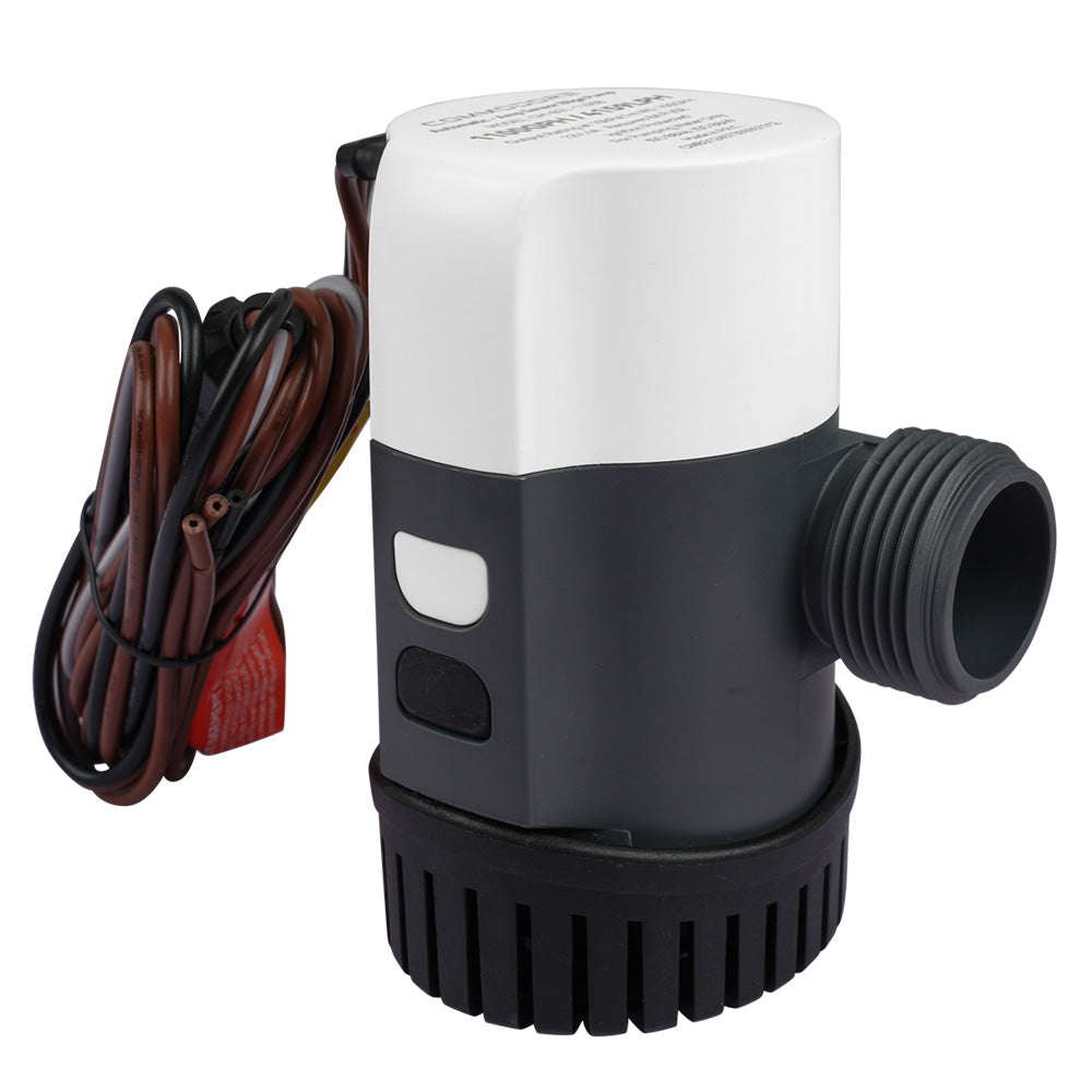 Commodore 1100 GPH Non-Automatic Bilge Pump - 12V — marine bilge pumps
