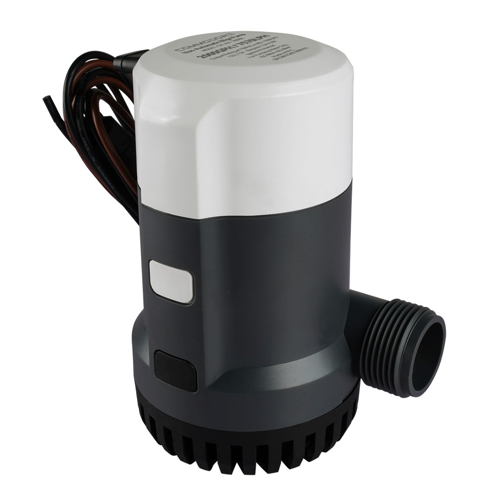 Commodore 2000 GPH Non-Automatic Bilge Pump - 12V — marine bilge pumps