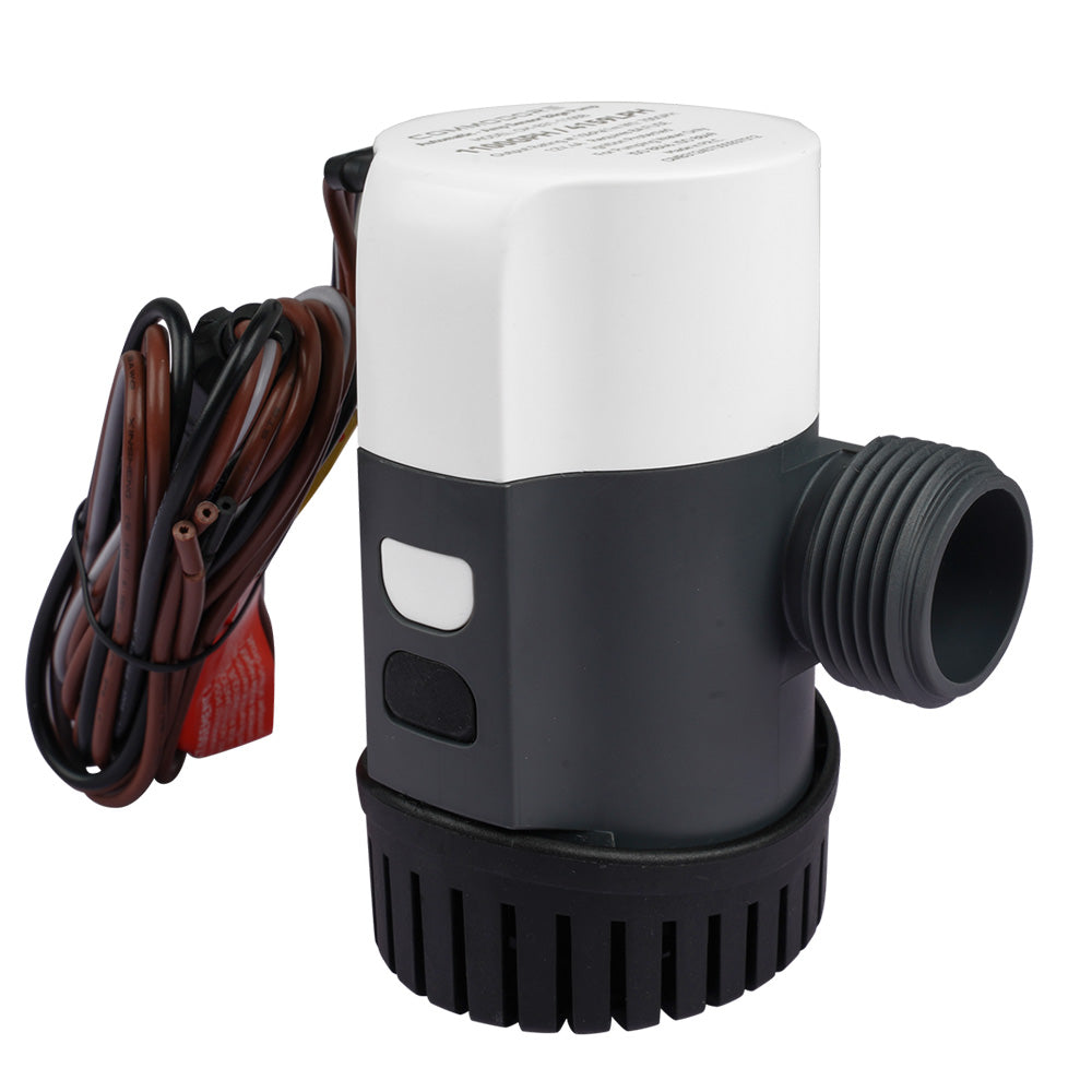 Commodore 1100 GPH Automatic AMP Sensor Bilge Pump - 12V — marine bilge pumps