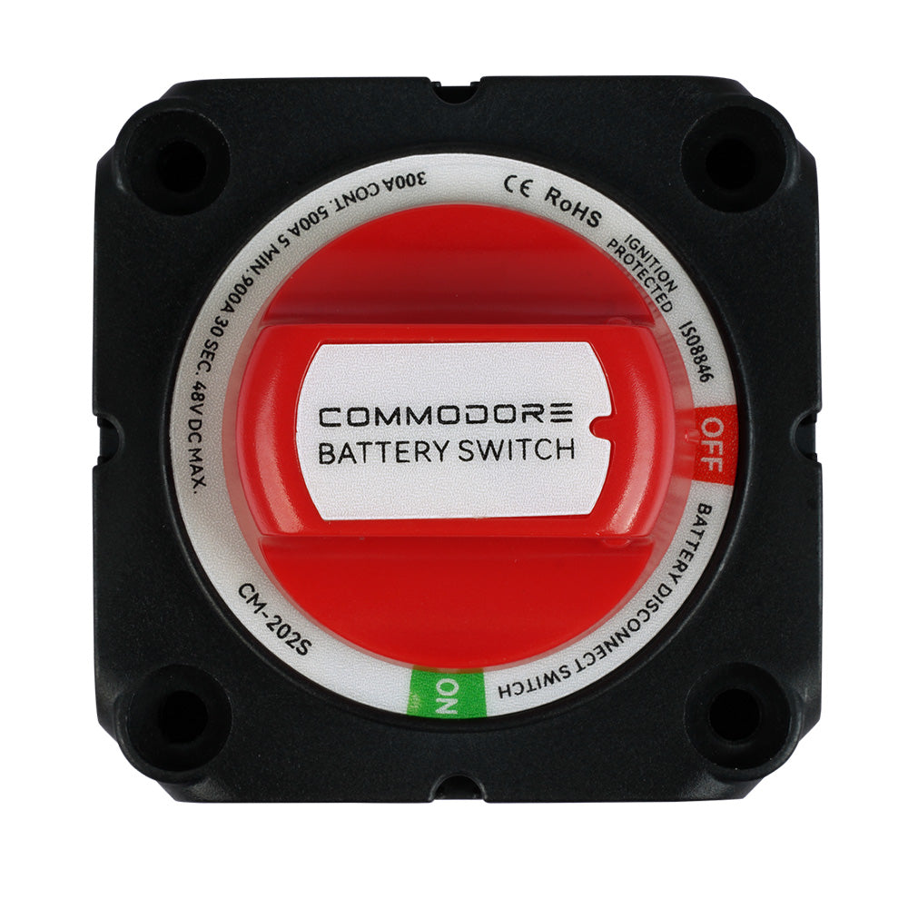 Commodore On/Off Battery Disconnect Switch — marine battery management