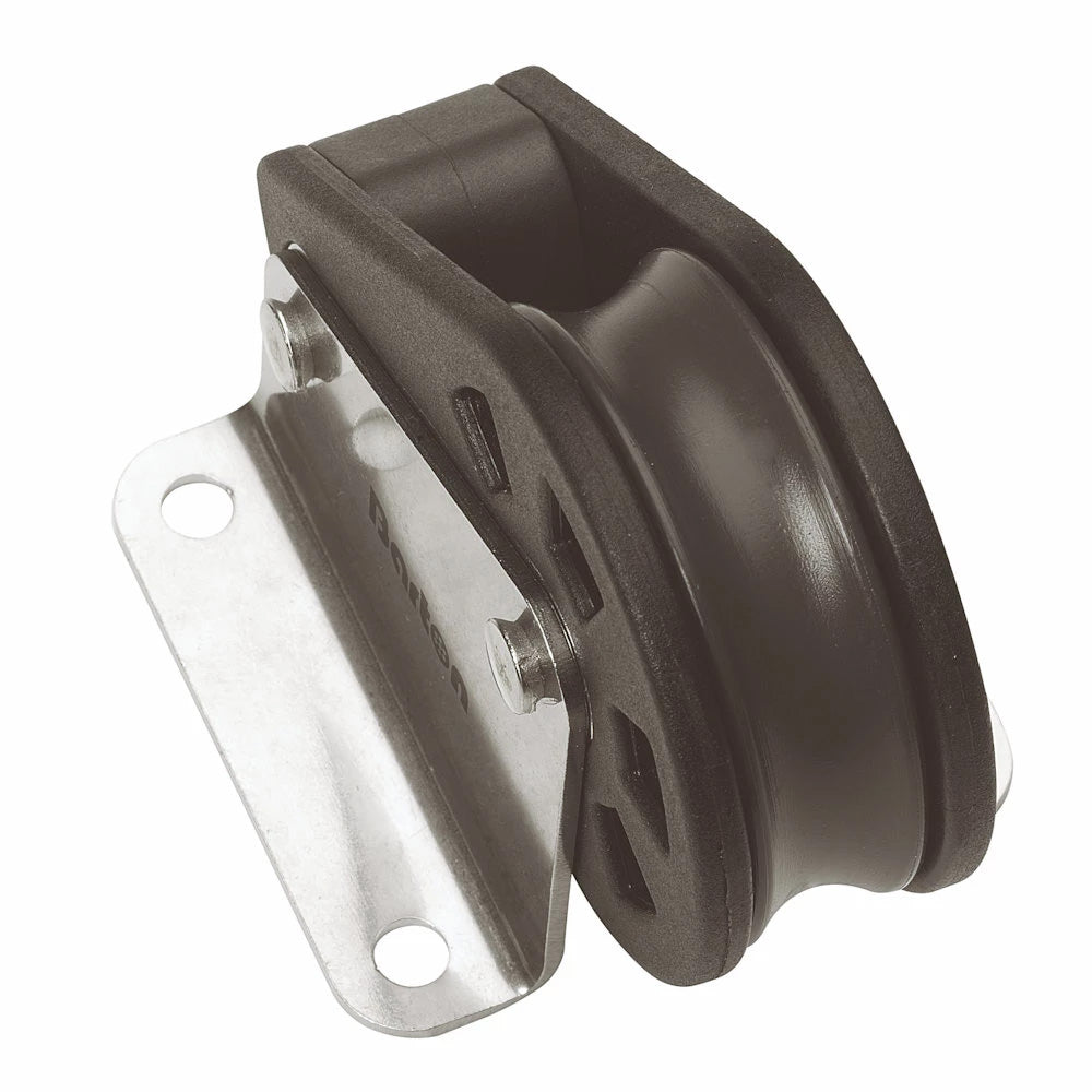 Barton Marine Barton Size 4 58mm Plain Bearing Pulley Upright Block — marine hardware