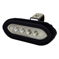 Shadow-Caster LED Lighting Shadow-Caster Bracket Mount Spreader Light - Black Housing - White — marine flood/spreader lights