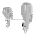 EZ-Steer Universal Kit 3" Aux Offset 34"-38" Steering System — marine steering systems