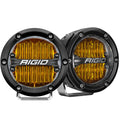 RIGID Industries 360-Series 4" LED SAE Fog Beam - Yellow - Set of 2 — marine marine equipment