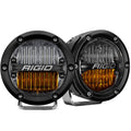 RIGID Industries 360-Series 4" LED SAE Fog Beam - Yellow/White - Set of 2 — marine marine equipment