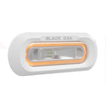 Black Oak LED Black Oak Low Pro™ Marine Spreader Light - Flush Mount - White Housing - Amber LED — marine underwater lighting