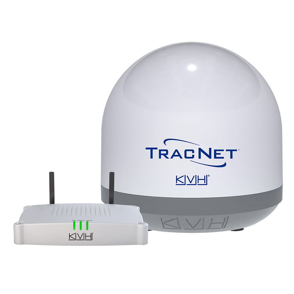 KVH TracNet Coastal Pro 5G/WiFi Compact Terminal w/TracNet Hub — marine mobile broadband