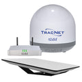 KVH HP Starlink Flat Panel Terminal Kit w/TracNet Coastal Pro 5G/WiFi Compact Terminal w/TracNet Hub — marine satellite receivers
