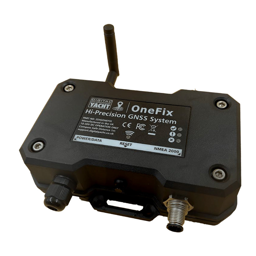 Digital Yacht OneFix Precision L1/L5 GNSS System — marine nmea cables & sensors