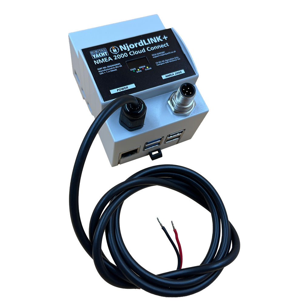Digital Yacht NjordLINK+ NMEA 2000 Cloud Gateway — marine nmea cables & sensors