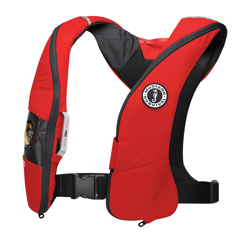 Mustang Survival Mustang Elite 120 Coastal Inflatable PFD - Red — marine personal flotation devices