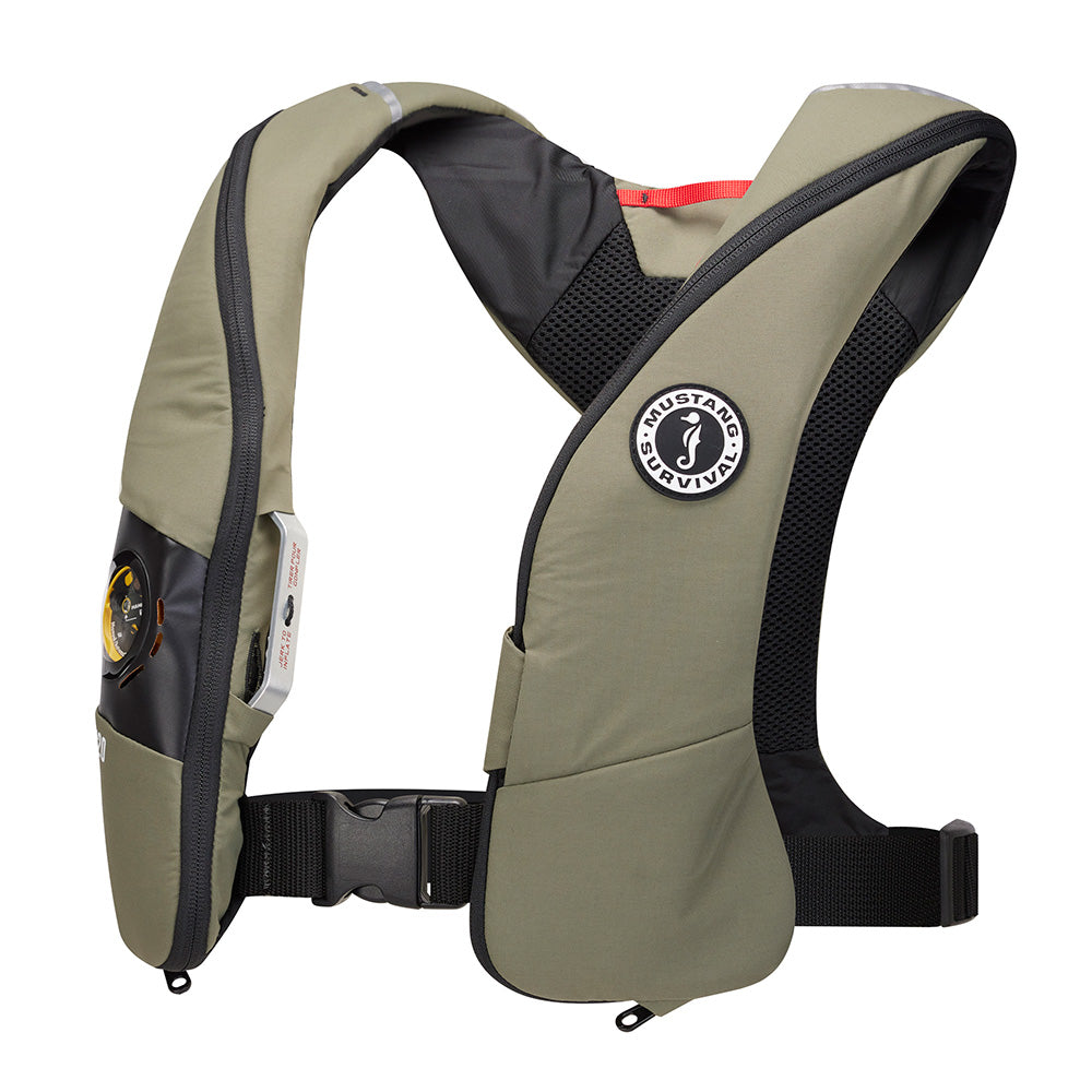 Mustang Survival Mustang Elite 120 Coastal Inflatable PFD - Everglade Green — marine personal flotation devices