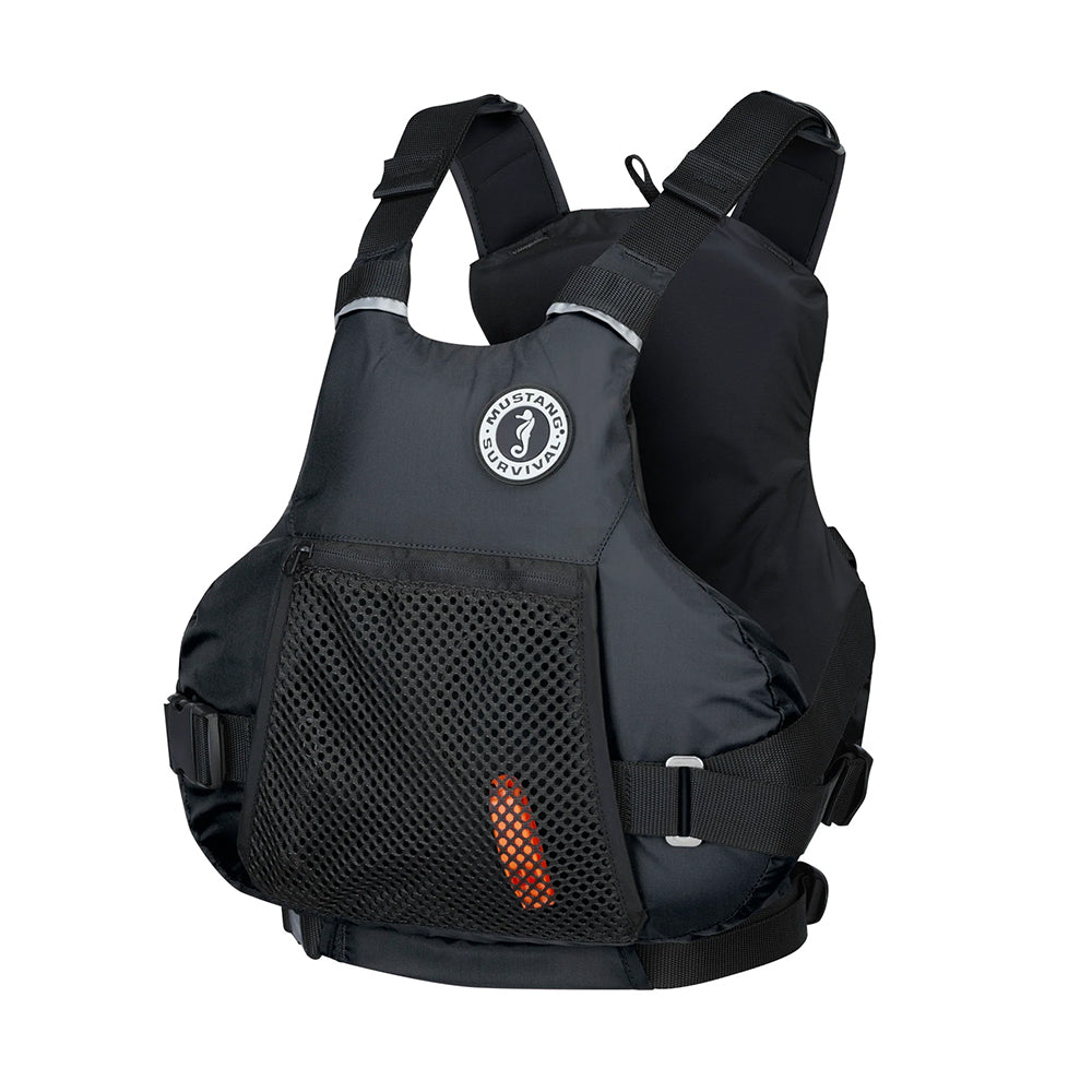 Mustang Survival Mustang Vibe Foam Pull-Over Life Vest - L/XL - Black — marine personal flotation devices