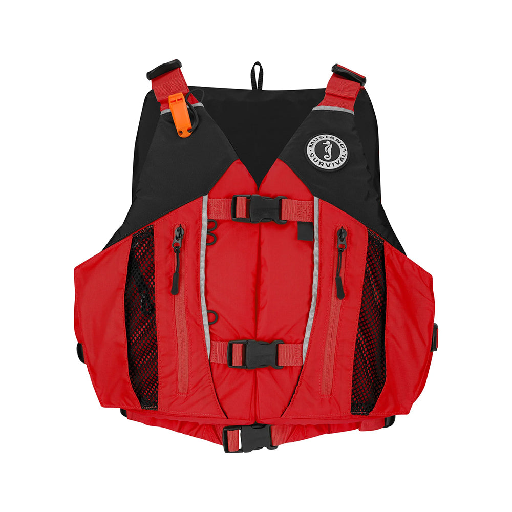 Mustang Survival Mustang Solaris Foam Life Vest - XL/XXL - Red/Black — marine personal flotation devices