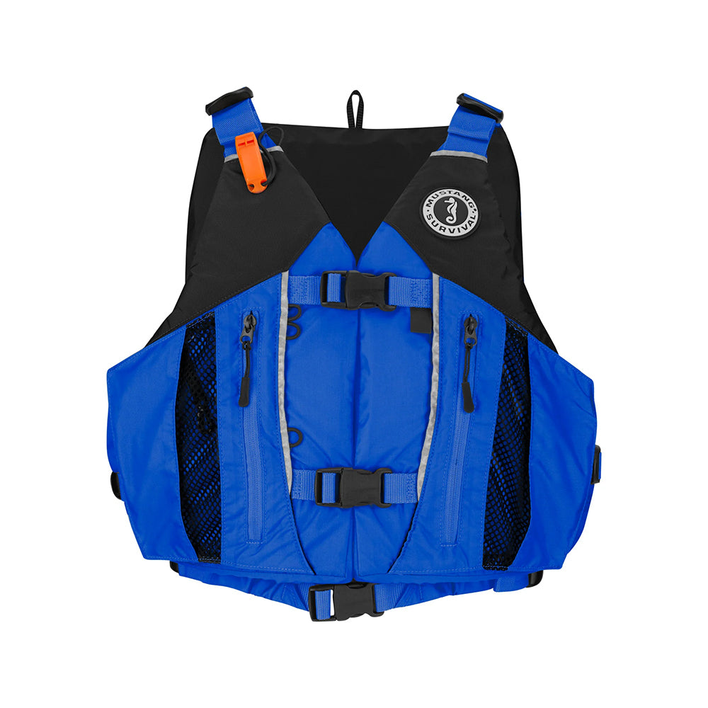 Mustang Survival Mustang Solaris Foam Life Vest - XS/S - Blue/Black — marine personal flotation devices