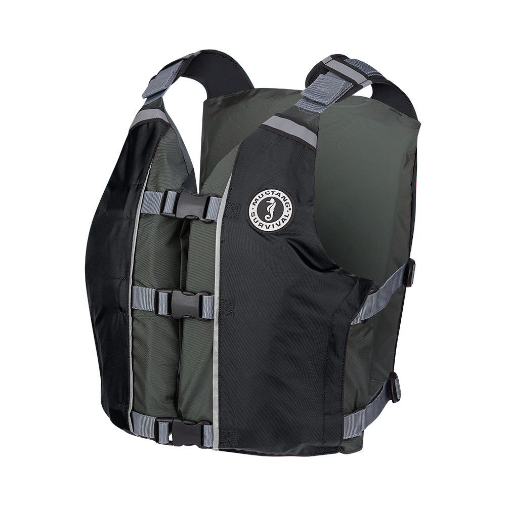 Mustang Survival Mustang APF Foam Vest - Universal - Black/Grey — marine personal flotation devices