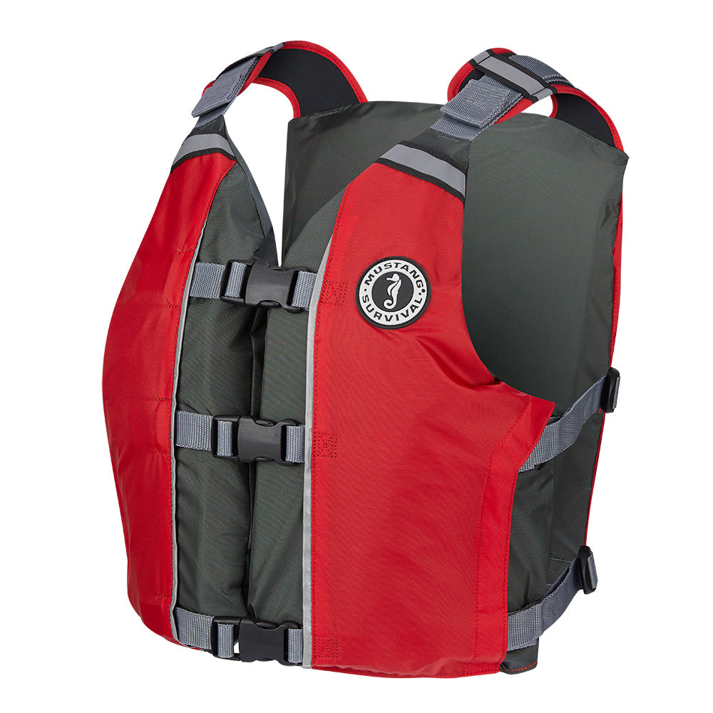 Mustang Survival Mustang APF Foam Vest - Universal - Red/Grey — marine personal flotation devices