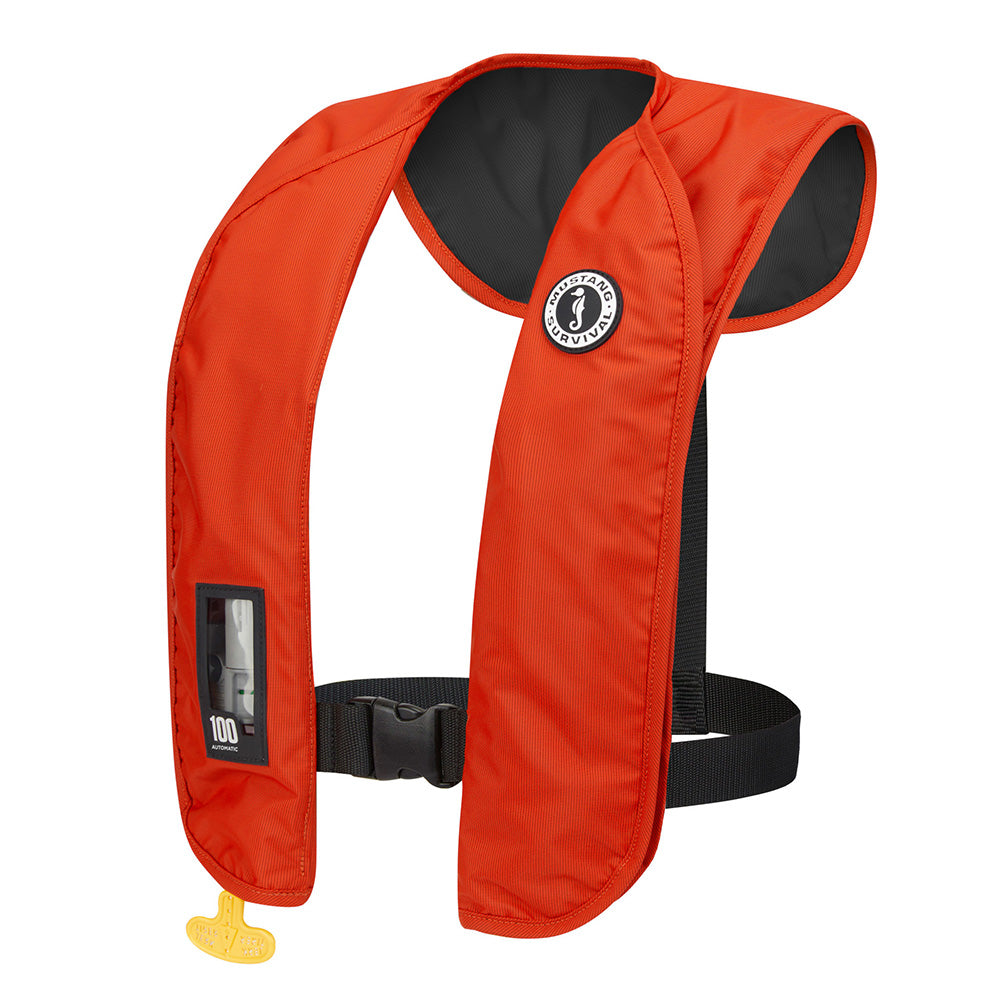Mustang Survival Mustang MIT 100 Inflatable PFD - Orange/Black — marine personal flotation devices
