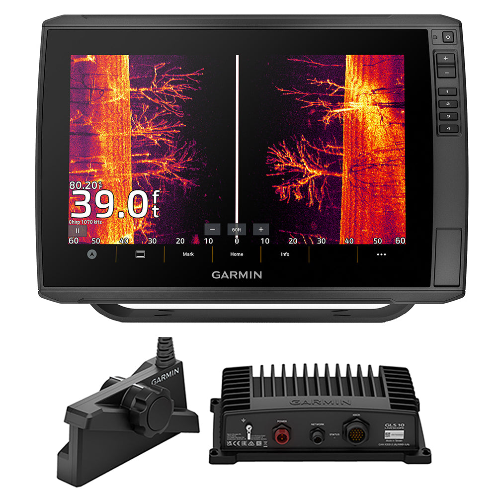 Garmin ECHOMAP™ Ultra 2 12" LiveScope™ Plus Bundle — marine gps - fishfinder combos