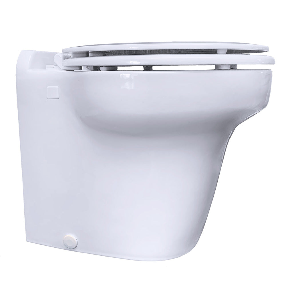 Raritan Comfort Height Marine Elegance w/Pressurized Freshwater & Smart Toilet Control - White - 12V — marine marine sanitation
