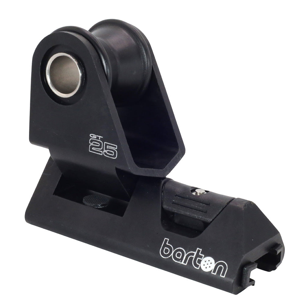 Barton Marine Barton 25mm T-Track Genoa Car - Black — marine rigging