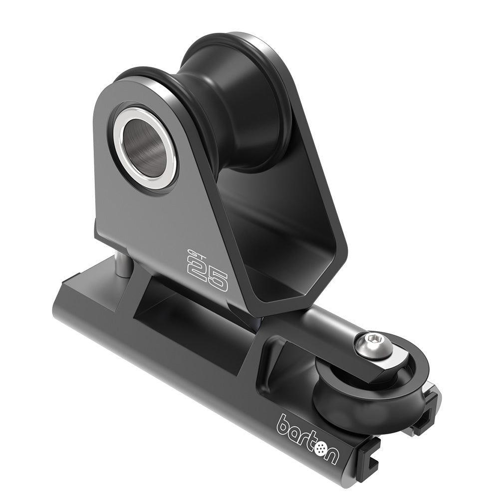 Barton Marine Barton 25mm Towable Genoa Car 2:1 Purchase - Black — marine rigging