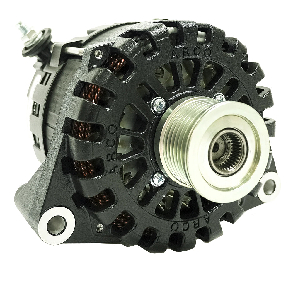 ARCO Marine Zeus 24V 4kW Low Turn On (LTO) N62 Alternator w/Clutch Pulley — marine alternators
