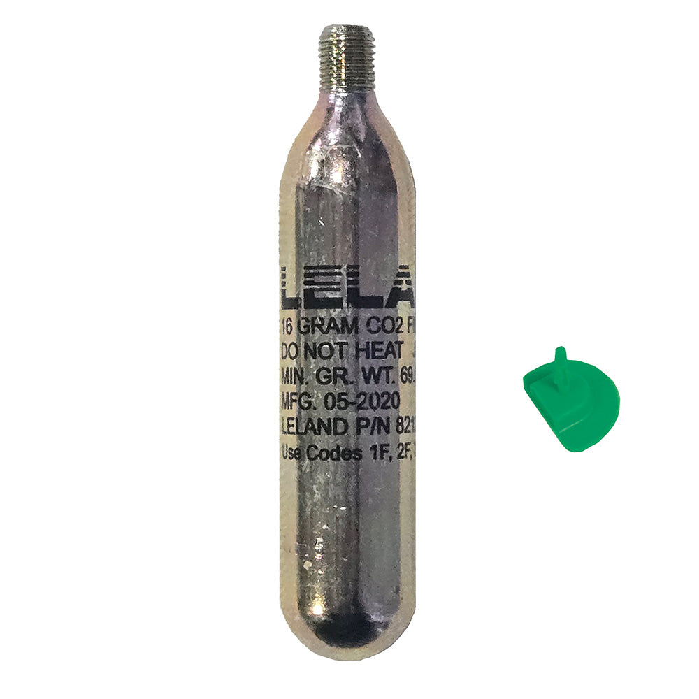Leland Maximum Inflation Re-Arm Kit M 16G Manual 3/8" Threads — marine accessories