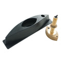 Echonautics Bronze Stem Thru-Hull CW Dual-Frequency Transducer w/Fairing Block - 600W, 50/200 kHz — marine transducers