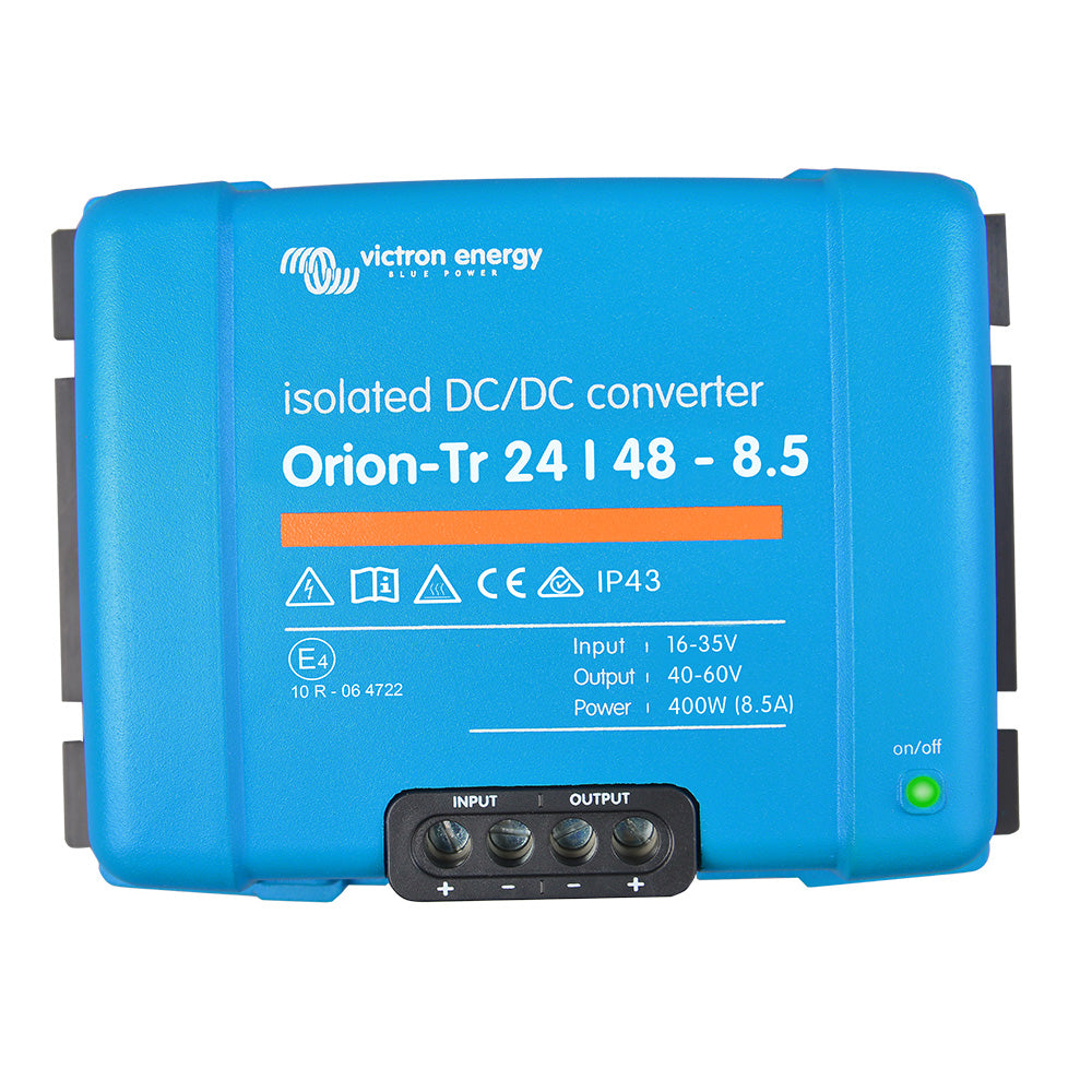Victron Energy Victron Orion-TR Smart 24/48 8.5A (400W) Isolated DC-DC Charger — marine dc to dc converters