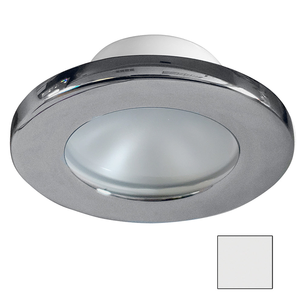 I2Systems Inc i2Systems Apeiron A3101Z - 2.5W Screw Mount Light - Cool White - Brushed Nickel — marine dome/down lights