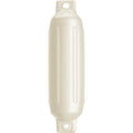 Polyform U.S. Polyform G-1 Twin Eye Fender 3.5" x 12.8" - Metallic White — marine fenders
