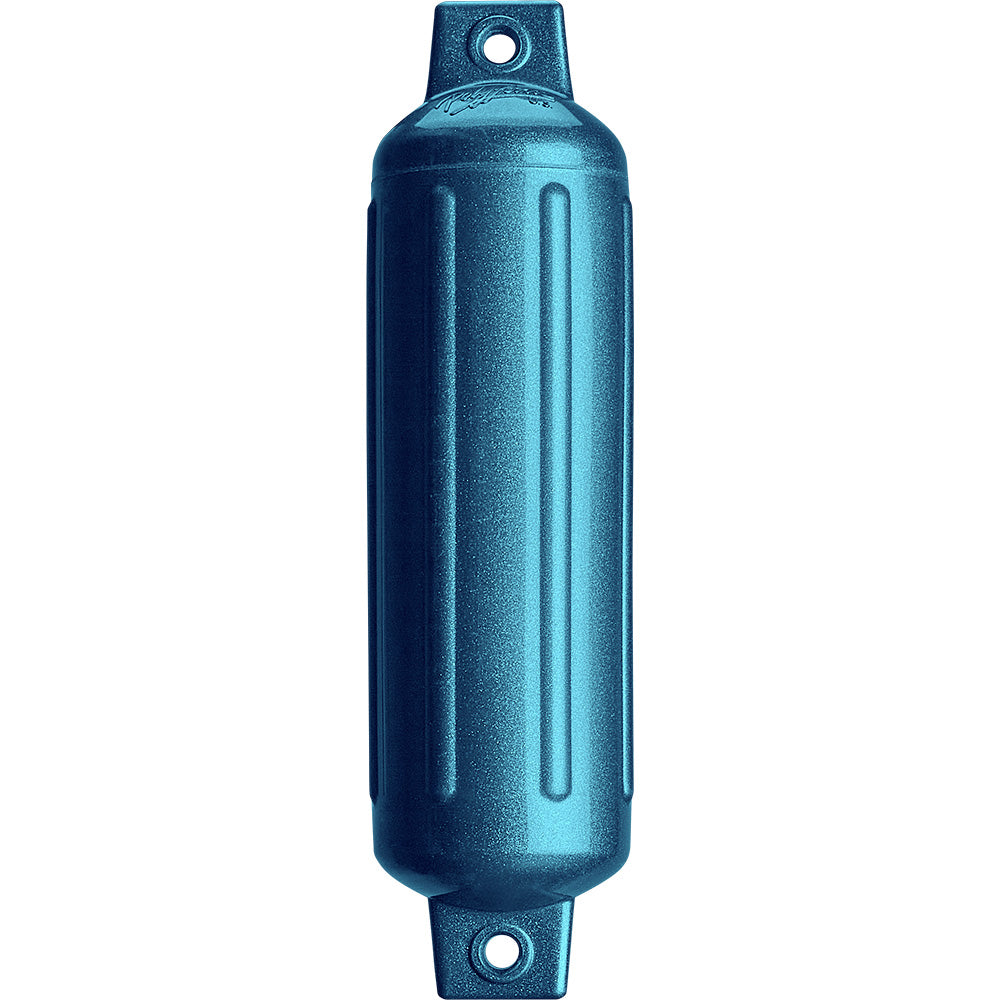 Polyform U.S. Polyform G-2 Twin Eye Fender 4.5" x 15.5" - Metallic Blue — marine fenders