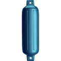 Polyform U.S. Polyform G-4 Twin Eye Fender 6.5" x 22" - Metallic Blue — marine fenders