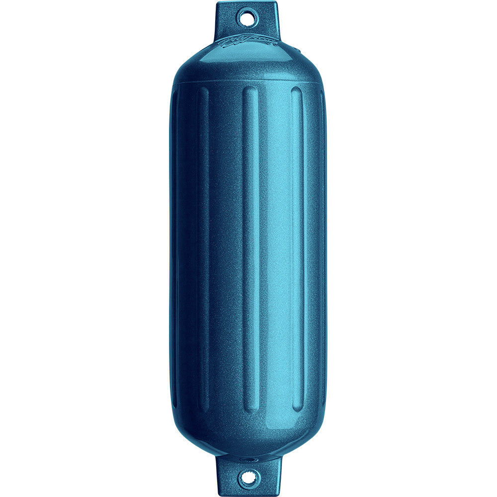 Polyform U.S. Polyform G-5 Twin Eye Fender 8.8" x 26.8" - Metallic Blue — marine fenders