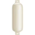 Polyform U.S. Polyform G-5 Twin Eye Fender 8.8" x 26.8" - Metallic White — marine fenders