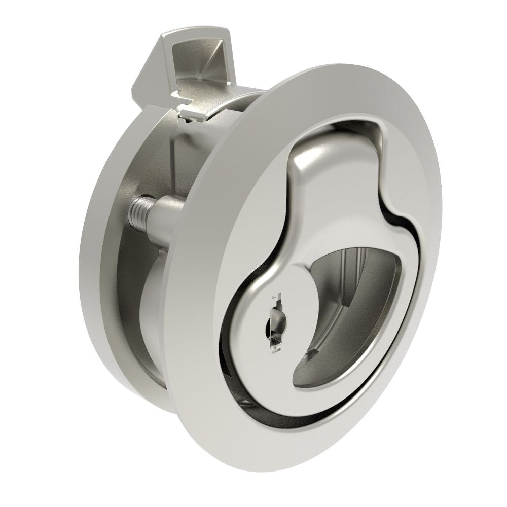 Southco Push To Close Latch - Medium - Stainless Steel - Electropolished — marine latches
