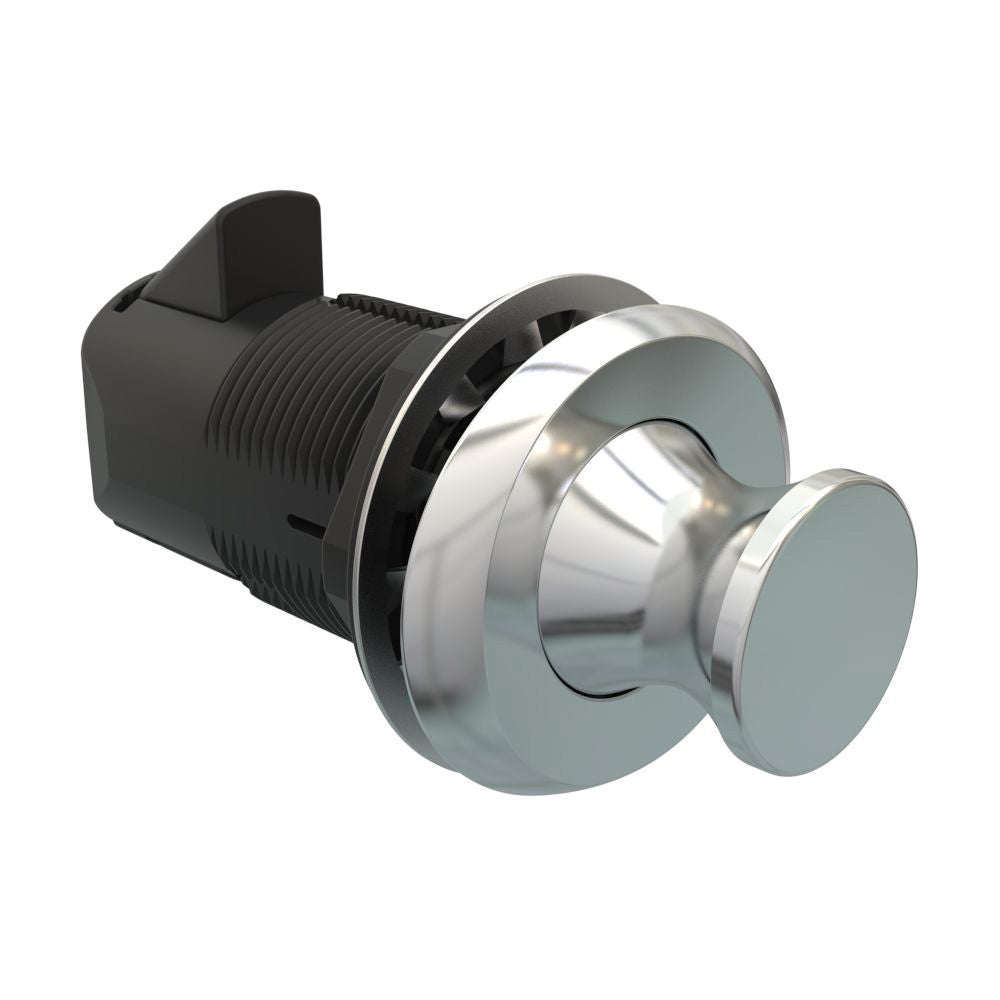 Southco Push To Close Latch Point - Chrome — marine latches